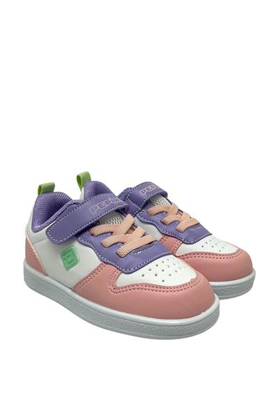 Pepino Kız Çocuk Spor Ayakkabı Beyaz Pudra P-1204