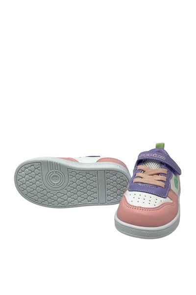 Pepino Kız Çocuk Spor Ayakkabı Beyaz Pudra P-1204