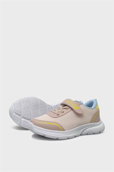 Pepino Kız Çocuk Yazlık Cırtlı Spor Ayakkabı Pudra P-1614