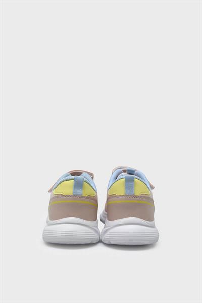 Pepino Kız Çocuk Yazlık Cırtlı Spor Ayakkabı Pudra P-1614