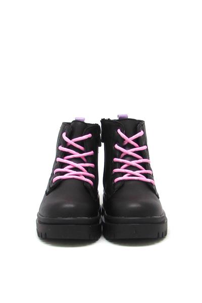 Pepino Kız Çocuk Yıldız Desenli Bot Siyah P-1525