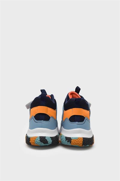 Pepino Unisex Çocuk Basket Ayakkabısı Lacivert Turkuaz P-1656