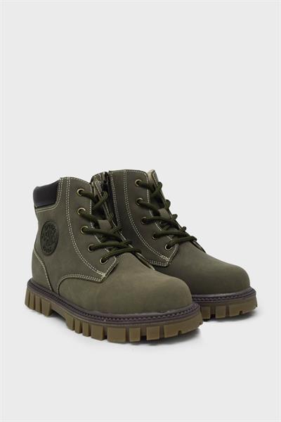 Pepino Unisex Çocuk Cat Stil Bot Haki P-1782