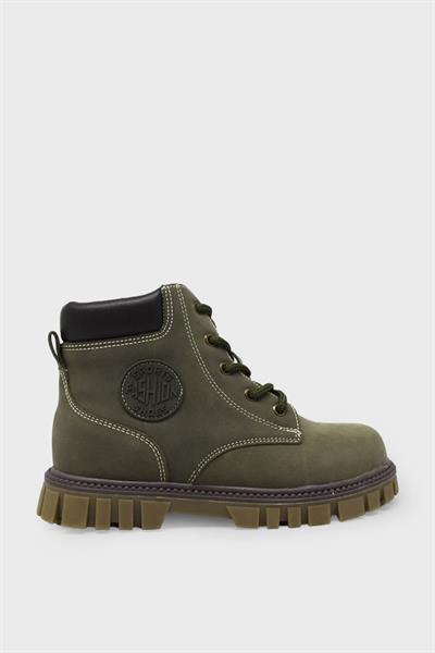 Pepino Unisex Çocuk Cat Stil Bot Haki P-1782