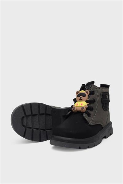 Pepino Unisex Çocuk Cat Stil Bot Siyah Füme P-1792
