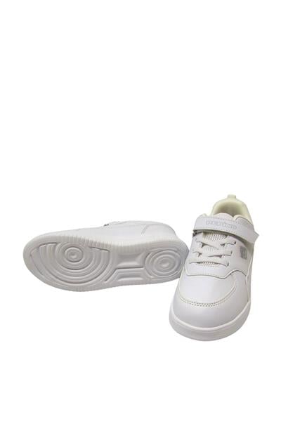 Pepino Unisex Çocuk Cırt Bantlı Spor Ayakkabı Beyaz P-1302