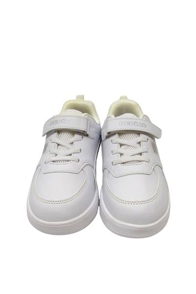 Pepino Unisex Çocuk Cırt Bantlı Spor Ayakkabı Beyaz P-1302
