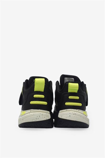 Pepino Unisex Çocuk Cırtlı Basket Ayakkabısı Siyah Sarı P-1828