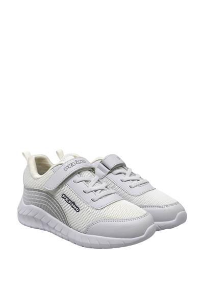 Pepino Unisex Çocuk Cırtlı Sneakers Spor Ayakkabı Beyaz P-1423