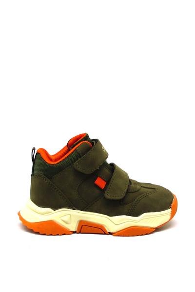 Pepino Unisex Çocuk Cırtlı Spor Ayakkabı Haki P-1387