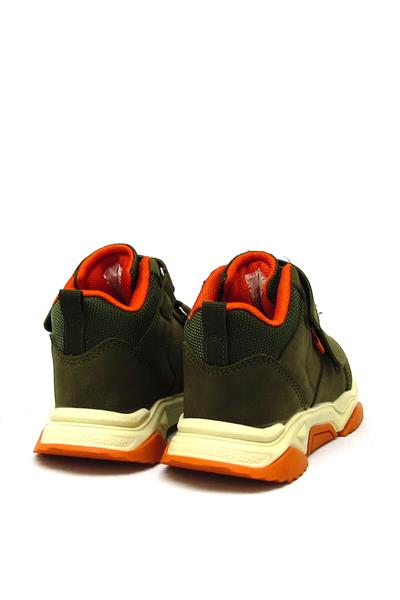 Pepino Unisex Çocuk Cırtlı Spor Ayakkabı Haki P-1387