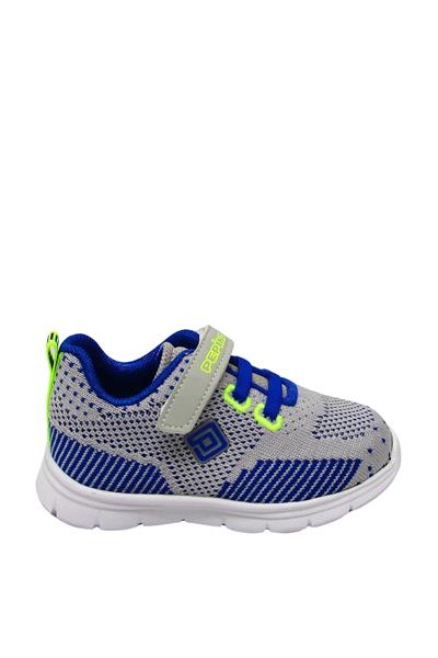 Pepino Unisex Çocuk Cırtlı Spor Ayakkabı Buz P-658