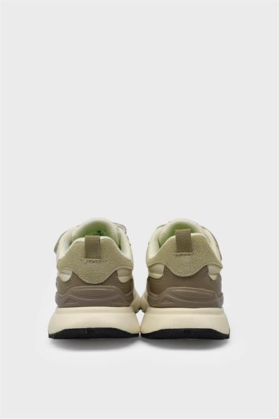 Pepino Unisex Çocuk Cırtlı Spor Ayakkabı Vizon Krem P-1798