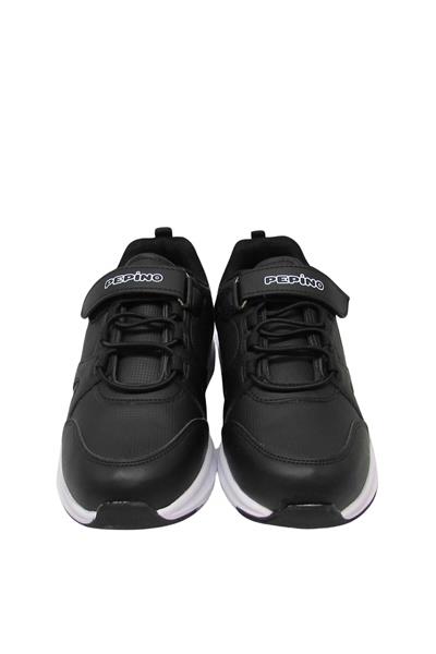 Pepino Unisex Çocuk Cırtlı Spor Ayakkabı Siyah P-1380