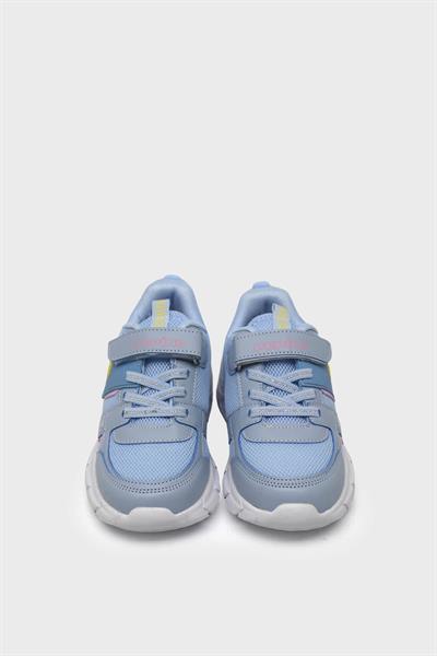 Pepino Unisex Çocuk Cırtlı Spor Ayakkabı Bebe Mavisi P-1432