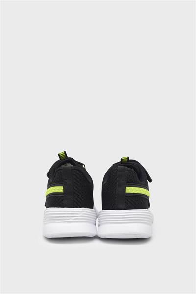 Pepino Unisex Çocuk Cırtlı Spor Ayakkabı Siyah P-1432