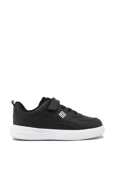 Pepino Unisex Çocuk Cırtlı Spor Ayakkabı Siyah P-964