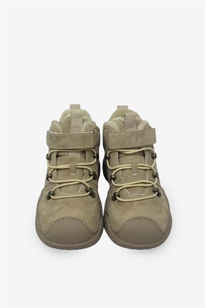 Pepino Unisex Çocuk Cırtlı Spor Bot Bej P-2090
