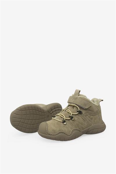 Pepino Unisex Çocuk Cırtlı Spor Bot Bej P-2090