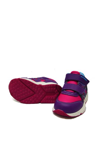 Pepino Unisex Çocuk Cırtlı Spor Bot Fuşya Mor P-1576
