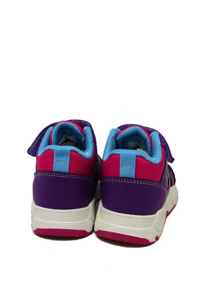 Pepino Unisex Çocuk Cırtlı Spor Bot Fuşya Mor P-1576
