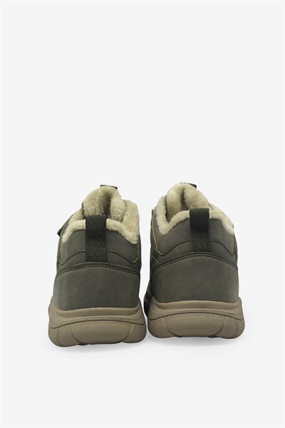 Pepino Unisex Çocuk Cırtlı Spor Bot Haki P-2090
