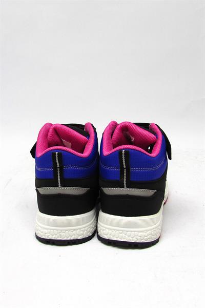 Pepino Unisex Çocuk Cırtlı Spor Bot Mor Fuşya P-1358