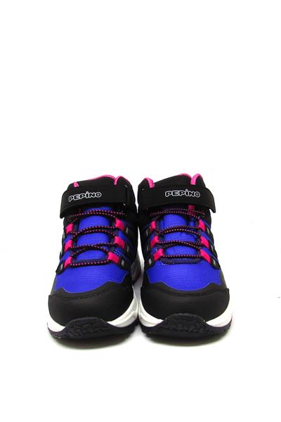 Pepino Unisex Çocuk Cırtlı Spor Bot Mor Fuşya P-1358