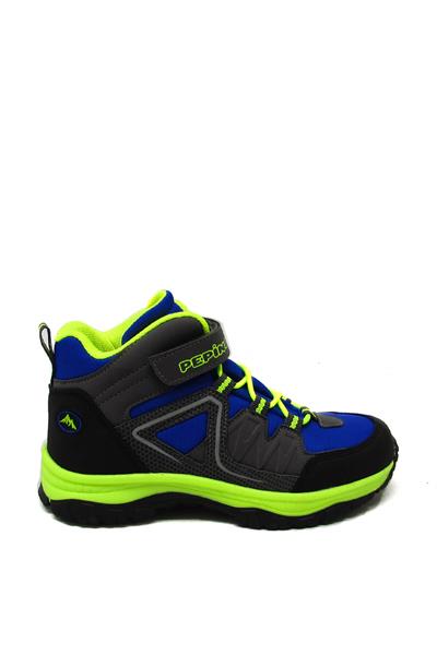 Pepino Unisex Çocuk Cırtlı Spor Bot Saks Mavi P-1356