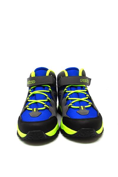 Pepino Unisex Çocuk Cırtlı Spor Bot Saks Mavi P-1356
