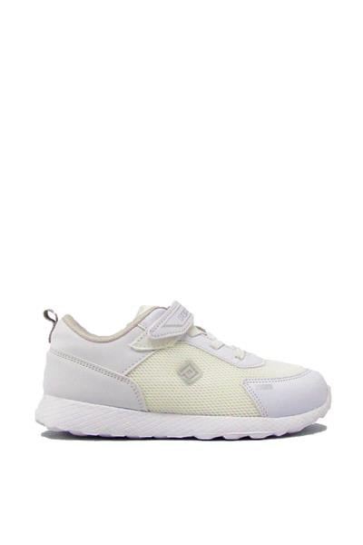 Pepino Unisex Çocuk Fileli Yazlık Spor Ayakkabı Beyaz P-1216