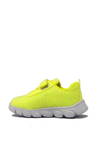 Pepino Unisex Çocuk Fileli Yazlık Spor Ayakkabı Sarı P-1256