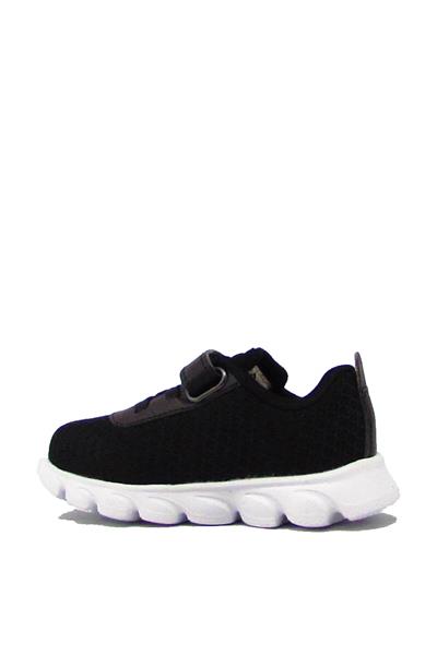 Pepino Unisex Çocuk Fileli Yazlık Spor Ayakkabı Siyah P-1256
