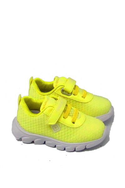 Pepino Unisex Çocuk Fileli Yazlık Spor Ayakkabı Sarı P-1256
