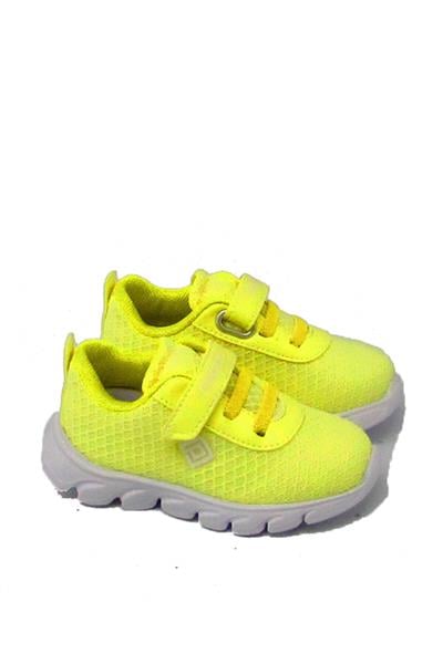 Pepino Unisex Çocuk Fileli Yazlık Spor Ayakkabı Sarı P-1256
