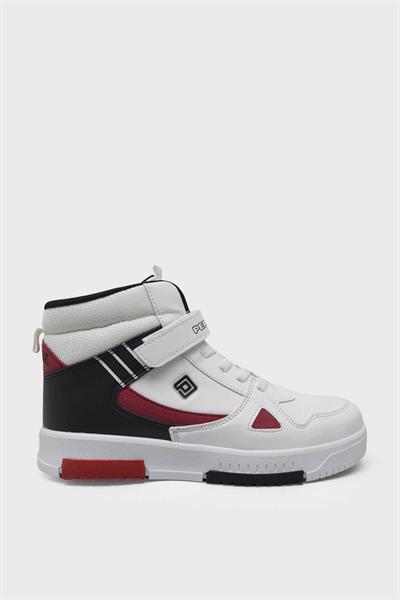 Pepino Unisex Çocuk Jordan Spor Ayakkabı Siyah Beyaz P-1563