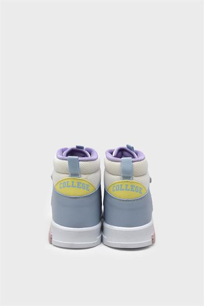 Pepino Unisex Çocuk Jordan Spor Ayakkabı Beyaz Pudra P-1563