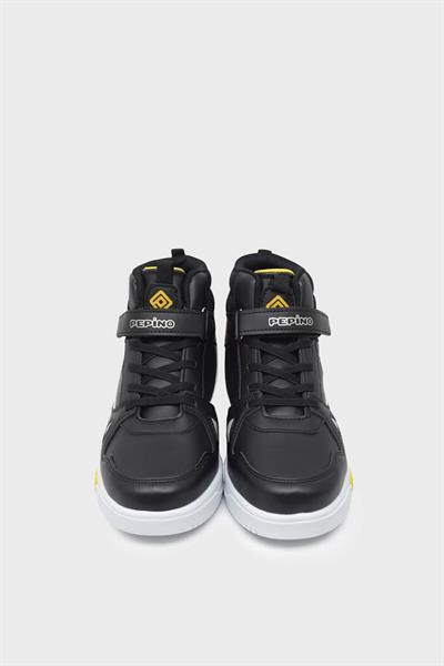 Pepino Unisex Çocuk Jordan Spor Ayakkabı Siyah Sarı P-1563