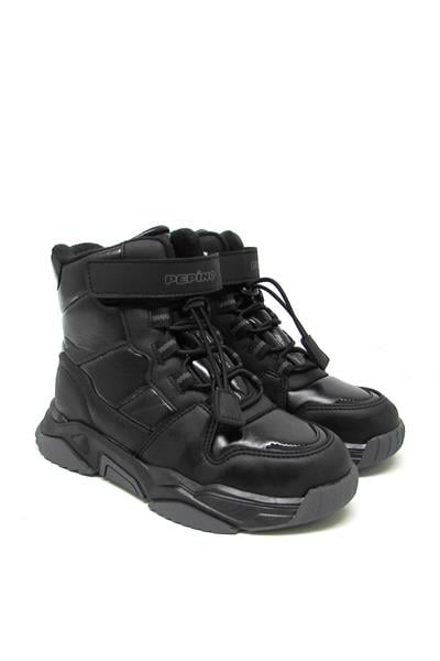 Pepino Unisex Çocuk Kar Botu Siyah P-1520