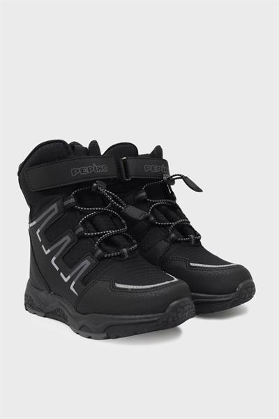 Pepino Unisex Çocuk Kar Botu Siyah P-1361