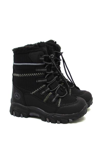 Pepino Unisex Çocuk Kar Botu Siyah P-961