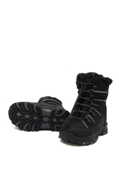 Pepino Unisex Çocuk Kar Botu Siyah P-961