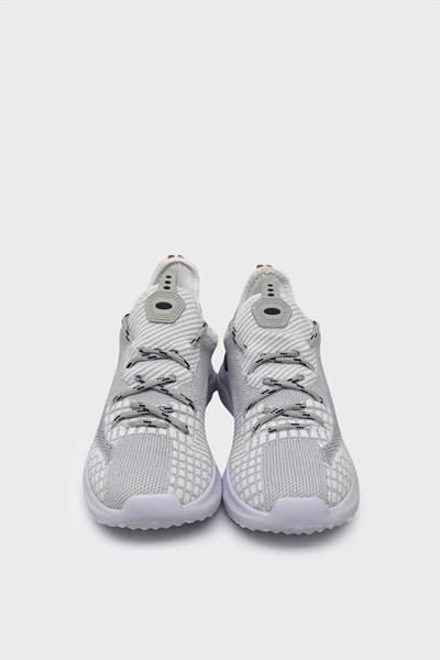 Pepino Unisex Çocuk Örgü Sneakers Beyaz Gri P-1428