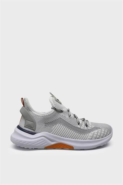 Pepino Unisex Çocuk Örgü Sneakers Beyaz Gri P-1428