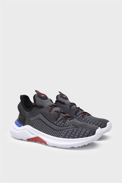 Pepino Unisex Çocuk Örgü Sneakers Füme P-1428