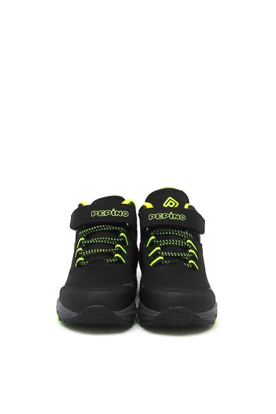 Pepino Unisex Çocuk Outdoor Bot Siyah Sarı P-1391