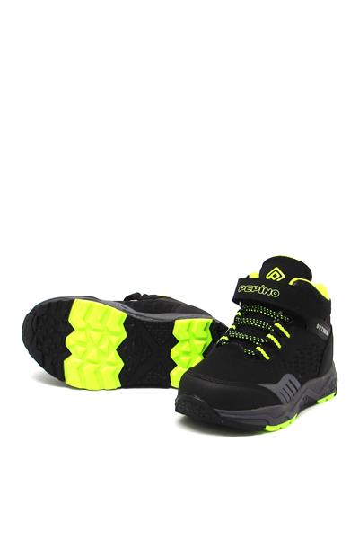 Pepino Unisex Çocuk Outdoor Bot Siyah Sarı P-1391