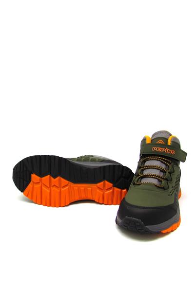 Pepino Unisex Çocuk Outdoor Bot Siyah Haki Turuncu P-1391