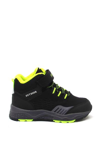 Pepino Unisex Çocuk Outdoor Bot Siyah Sarı P-1391