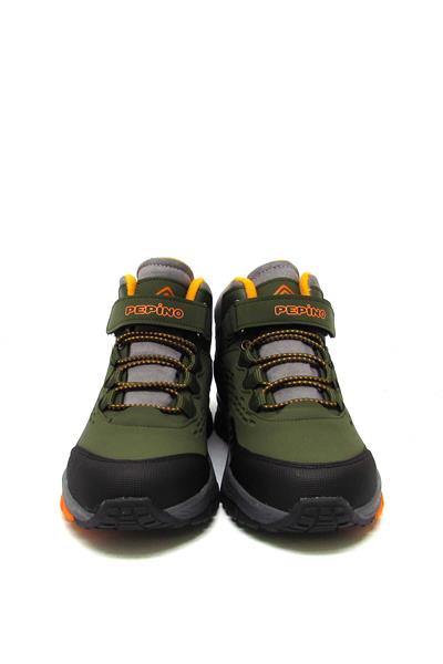 Pepino Unisex Çocuk Outdoor Bot Siyah Haki Turuncu P-1391